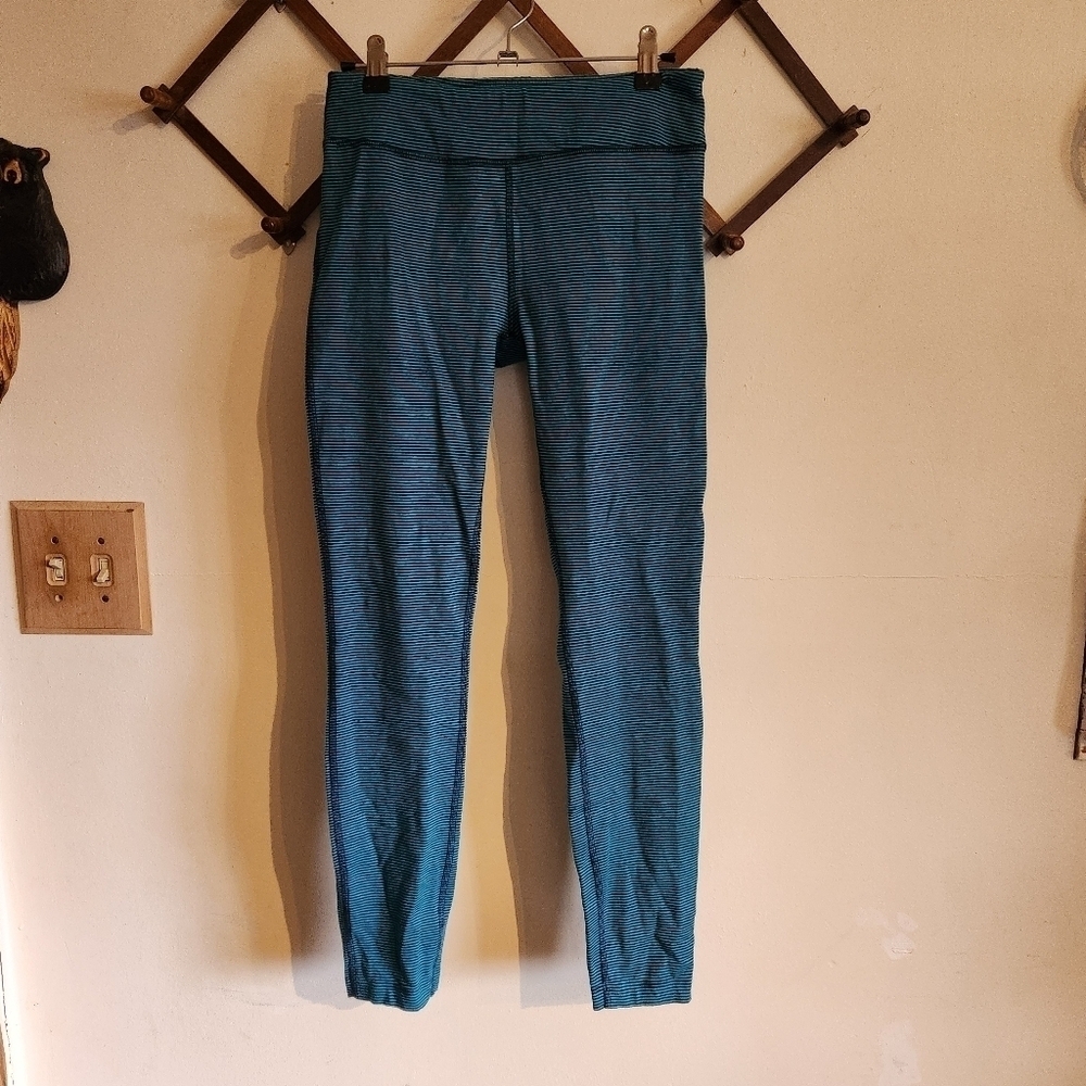 Patagonia Legging Blue Stripe Small Full Length